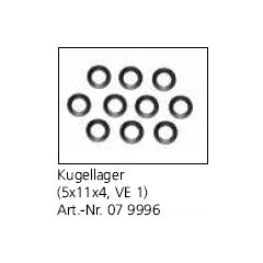 Kugellager 5x11x4 LD3 Pro-RTR / FS