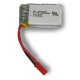 Bateria JQC Lipo 3,7V 600mAh 2,22Wh