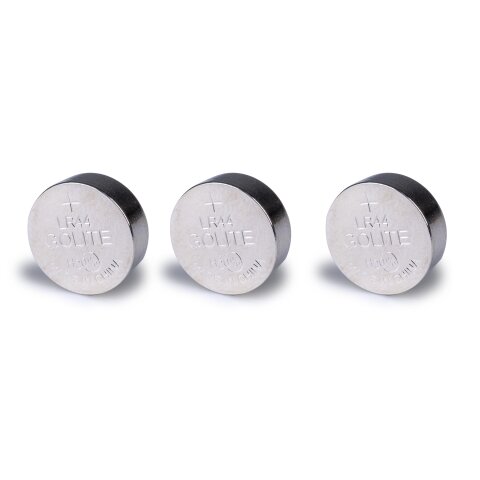 Button cells AG13 LR44 1,5V 150mAh 3 pieces